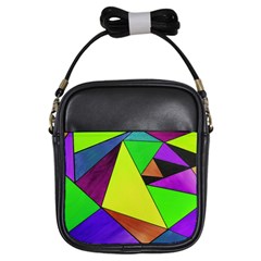 Abstract Girl s Sling Bag by Siebenhuehner