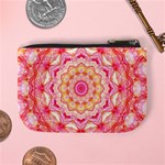 Yellow Pink Romance Coin Change Purse Back