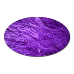 Purple Tresses Magnet (oval) by FunWithFibro