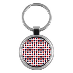 Patriot Stars Key Chain (round) by StuffOrSomething