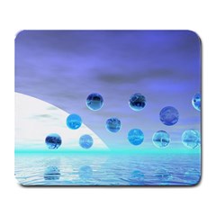 Moonlight Wonder, Abstract Journey To The Unknown Large Mouse Pad (rectangle) by DianeClancy