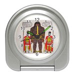 Big Foot & Romans Desk Alarm Clock Front