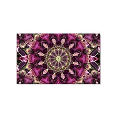 Purple Flower Sticker (rectangle) by Zandiepants