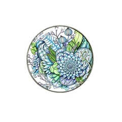 Peaceful Flower Garden 2 Golf Ball Marker (for Hat Clip) by Zandiepants