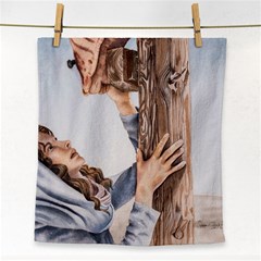 Stabat Mater Face Towel by TonyaButcher