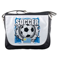 Soccer Uruguay Messenger Bag by MegaSportsFan