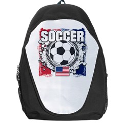 Soccer United States Of America Backpack Bag by MegaSportsFan