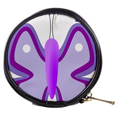 Cute Awareness Butterfly Mini Makeup Case by FunWithFibro