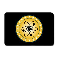 Atom Symbol Small Door Mat by StuffOrSomething