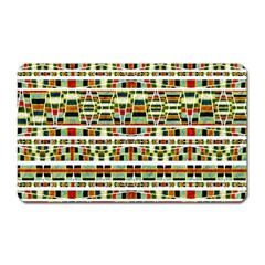 Aztec Grunge Pattern Magnet (rectangular) by dflcprints