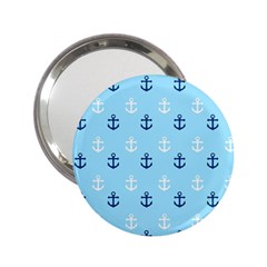 Anchors In Blue And White Handbag Mirror (2 25 ) by StuffOrSomething