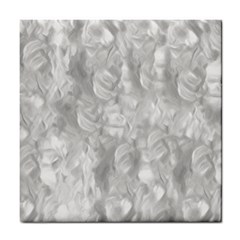 Abstract In Silver Ceramic Tile by StuffOrSomething