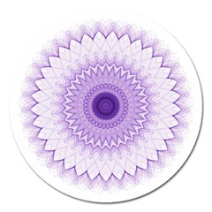 Mandala Magnet 5  (round) by Siebenhuehner