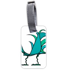 Fantasy Bird Luggage Tag (two Sides) by dflcprints