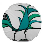 Fantasy Bird 18  Premium Round Cushion  Front