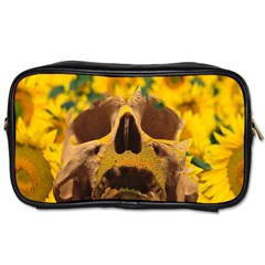 Sunflowers Travel Toiletry Bag (one Side) by icarusismartdesigns