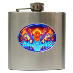 Escape From The Sun Hip Flask by icarusismartdesigns