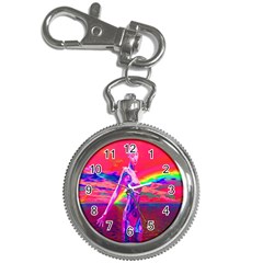 Cyborg Mask Key Chain Watch by icarusismartdesigns