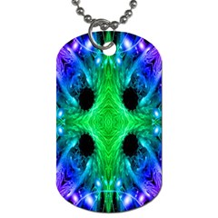 Alien Snowflake Dog Tag (two-sided)  by icarusismartdesigns