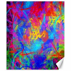 Colour Chaos  Canvas 20  X 24  (unframed) by icarusismartdesigns