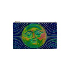 Sun Face Cosmetic Bag (small) by sirhowardlee