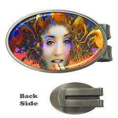 Organic Medusa Money Clip (oval) by icarusismartdesigns