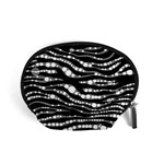 Zebra Pattern  Accessory Pouch (Small) Front