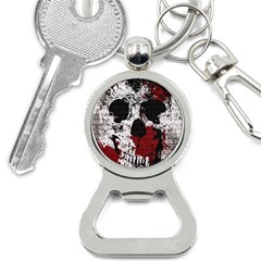 Skull Grunge Graffiti  Bottle Opener Key Chain by OCDesignss