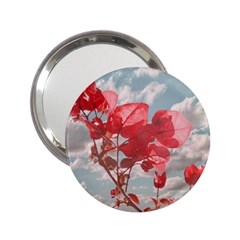 Flowers In The Sky Handbag Mirror (2 25 ) by dflcprints