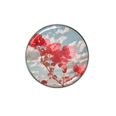 Flowers In The Sky Golf Ball Marker (for Hat Clip) by dflcprints