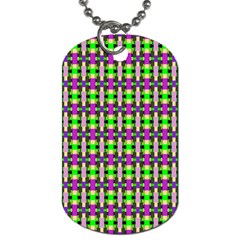 Pattern Dog Tag (one Sided) by Siebenhuehner