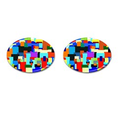 Pattern Cufflinks (oval) by Siebenhuehner