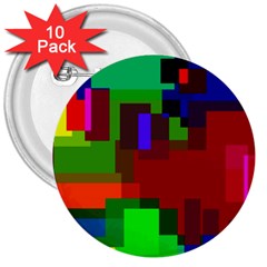 Pattern 3  Button (10 Pack) by Siebenhuehner