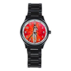 White Knight Sport Metal Watch (black) by icarusismartdesigns