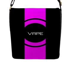 Vape Abstract Flap Closure Messenger Bag (large) by OCDesignss