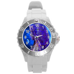 Moon Shadow Plastic Sport Watch (large) by icarusismartdesigns