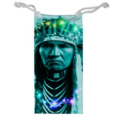 Magical Indian Chief Jewelry Bag by icarusismartdesigns