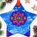 Sky Horizon Star Ornament (Two Sides) Back