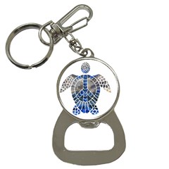 Peace Turtle Bottle Opener Key Chain by oddzodd