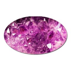 Amethyst Stone Of Healing Magnet (oval) by FunWithFibro