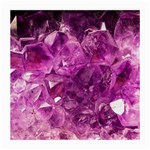 Amethyst Stone Of Healing Glasses Cloth (Medium, Two Sided) Back