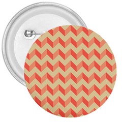 Modern Retro Chevron Patchwork Pattern 3  Button by GardenOfOphir