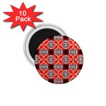 Cute Pretty Elegant Pattern 1.75  Button Magnet (10 pack) Front