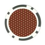 Cute Pretty Elegant Pattern Poker Chip Front