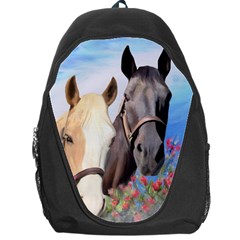 Miwok Horses Backpack Bag by JulianneOsoske