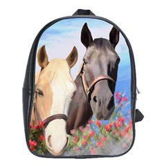 Miwok Horses School Bag (xl) by JulianneOsoske