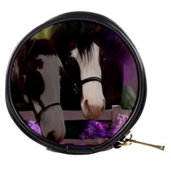 Two Horses Mini Makeup Case by JulianneOsoske