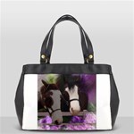 Two Horses Oversize Office Handbag (Two Sides) Back