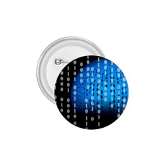 Binary Rain 1 75  Button by StuffOrSomething