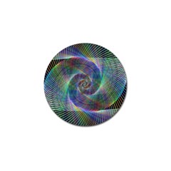 Psychedelic Spiral Golf Ball Marker 10 Pack by StuffOrSomething